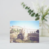 Aussicht von der Brücke Cuenca Spanien Postkarte (Stehend Vorderseite)