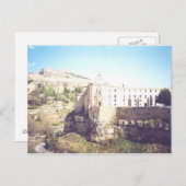 Aussicht von der Brücke Cuenca Spanien Postkarte (Vorne/Hinten)