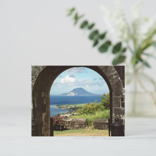 Aussicht von der Festung Brimstone Hügel Postkarte (Stehend Vorderseite)