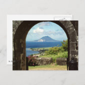 Aussicht von der Festung Brimstone Hügel Postkarte (Vorne/Hinten)