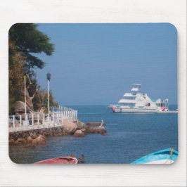 Aussicht von der Insel Puerto Vallarta Mousepad