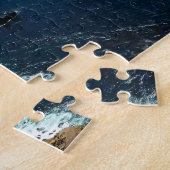 Aussicht von der Insel Santa Cruz auf die Kanalins Puzzle (Seite)