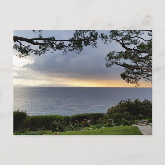 Aussicht von der Kapelle Wayfarers Postkarte (Vorderseite)