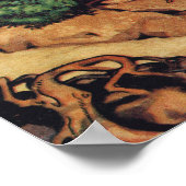 Aussicht von der Klippe Poster (Ecke)