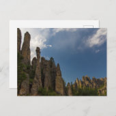 Aussicht von der Needles Highway, South Dakota Postkarte (Vorne/Hinten)