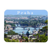 Aussicht von der Prager Burg aus auf die Stadt.