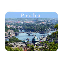 Aussicht von der Prager Burg aus auf die Stadt.