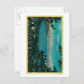 Aussicht von der Rose HighwayLake Tahoe, CA Postkarte (Vorne/Hinten)