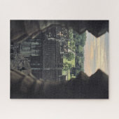 Aussicht von der Spitze des Angkor-Wat-Tempels Puzzle (Horizontal)