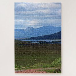 Aussicht von der Station Rannoch, Schottland Puzzle