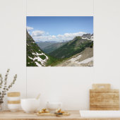 Aussicht von der Straße zur Straße Poster (Küche)