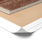 Aussicht von der Universität Berkeley (1337) Poster (Ecke)