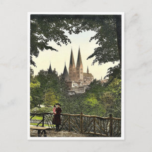 Aussicht von der Wand zur Marienkirche, Lubeck, Ke Postkarte