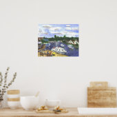 Aussicht von der Wroxham Bridge Norfolk Broads Poster (Küche)