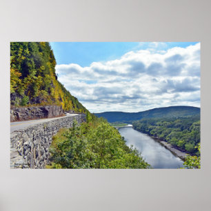 Aussicht von Hawks Nest Highway Poster