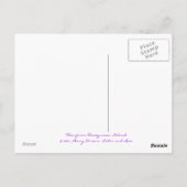 Aussicht von Honeymoon Island Postkarte (Rückseite)