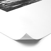 Aussicht von La Madeleine Poster (Ecke)
