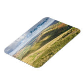 Aussicht von Mam Tor, Souvenir-Foto Peak District Magnet (Linke Seite)