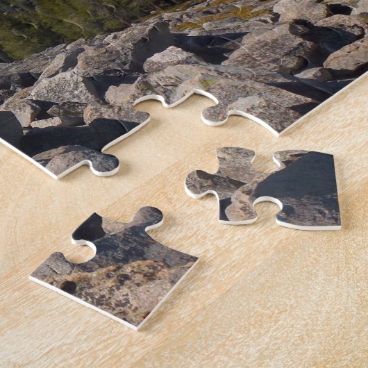 Aussicht von Mitchell Peak auf den Sequoia Nationa Puzzle (Seite)