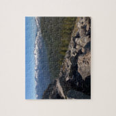 Aussicht von Mitchell Peak auf den Sequoia Nationa Puzzle (Vertikal)