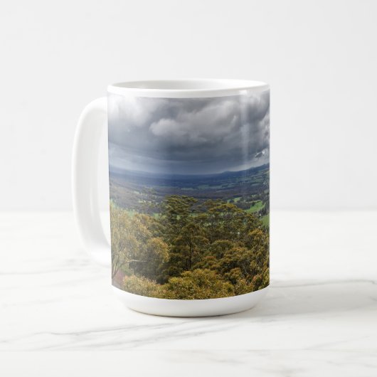 Aussicht von Mount Buninyong Tasse (Vorderseite Links)
