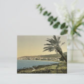 Aussicht von nahe am Fuße des Berges Carmel, Chaif Postkarte (Stehend Vorderseite)