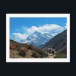 Aussicht von Nepal auf dem Weg zum Berg EVEREST Postkarte<br><div class="desc">Ausrichtung: Postcard Ob Sie ein charmantes Hallo, ein herzliches Dankeschön oder eine besondere Ankündigung versenden, Zazzles eigene Postkarten sind der perfekte Weg, in der Touch behalten. Fügen Sie Ihr Lieblingsbild hinzu oder wählen Sie ein individualisierbares Design und machen Sie jemandem den Tag mit einem einfachen "hi"! Abmessungen: 4, 25" x...</div>