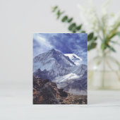 Aussicht von Nepal auf dem Weg zum Berg EVEREST Postkarte (Stehend Vorderseite)