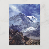 Aussicht von Nepal auf dem Weg zum Berg EVEREST