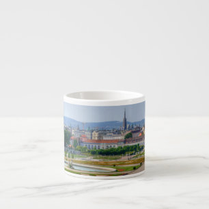Aussicht von oben Belvedere Espressotasse
