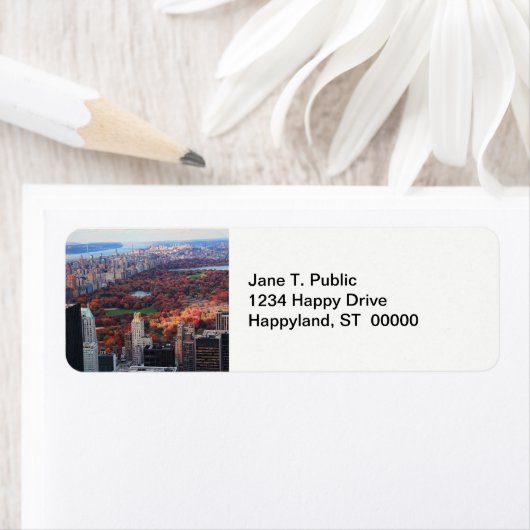 Aussicht von oben: Herbst im Central Park 01 (Insitu)