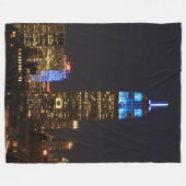 Aussicht von oben: Herbst im Central Park 01 Fleecedecke (Vorderseite (Horizontal))