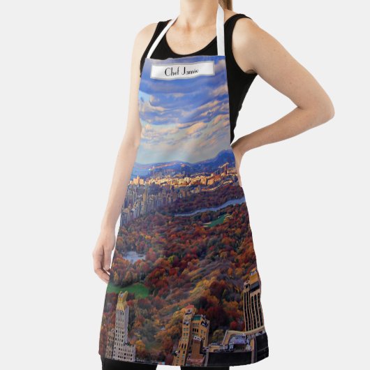 Aussicht von oben: Herbst im Central Park 01 Schürze (InSitu)