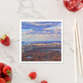 Aussicht von oben: Herbst im Central Park 01 Serviette (Beispiel)