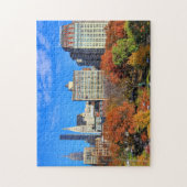 Aussicht von oben: Herbst im Gewerkschaft Square P Puzzle (Vertikal)