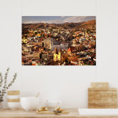 Aussicht von oben poster (Küche)