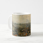 Aussicht von Paris aus Montmartre von Vincent van  Kaffeetasse (Vorderseite Links)