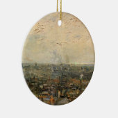 Aussicht von Paris aus Montmartre von Vincent van  Keramikornament (Rechts)