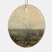 Aussicht von Paris aus Montmartre von Vincent van  Keramikornament (Links)
