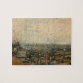 Aussicht von Paris aus Montmartre von Vincent van  Puzzle (Horizontal)