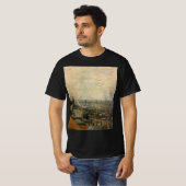 Aussicht von Paris aus Montmartre von Vincent van  T-Shirt (Vorne ganz)