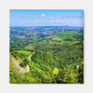 Aussicht von Pedrafita do Cebreiro Magnet