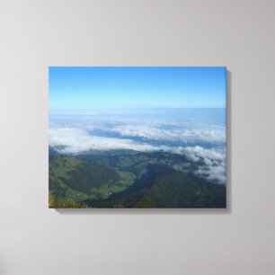 Aussicht von Pilatus, Alpen Leinwanddruck