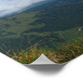 Aussicht von Pilatus, Alpen Poster (Ecke)