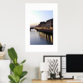 Aussicht von Ponte Vecchio Poster (Heimbüro)