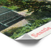 Aussicht von Queen Anne Hill Poster (Ecke)