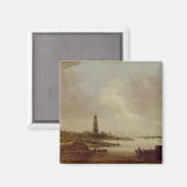 Aussicht von Rhenen Magnet (Vorderseite/Rückseite)