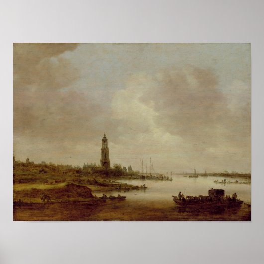 Aussicht von Rhenen Poster (Vorne)