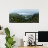 Aussicht von Snowdon - Panorama Poster (Heimbüro)