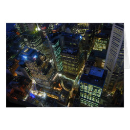 Aussicht von Sydney Tower Card